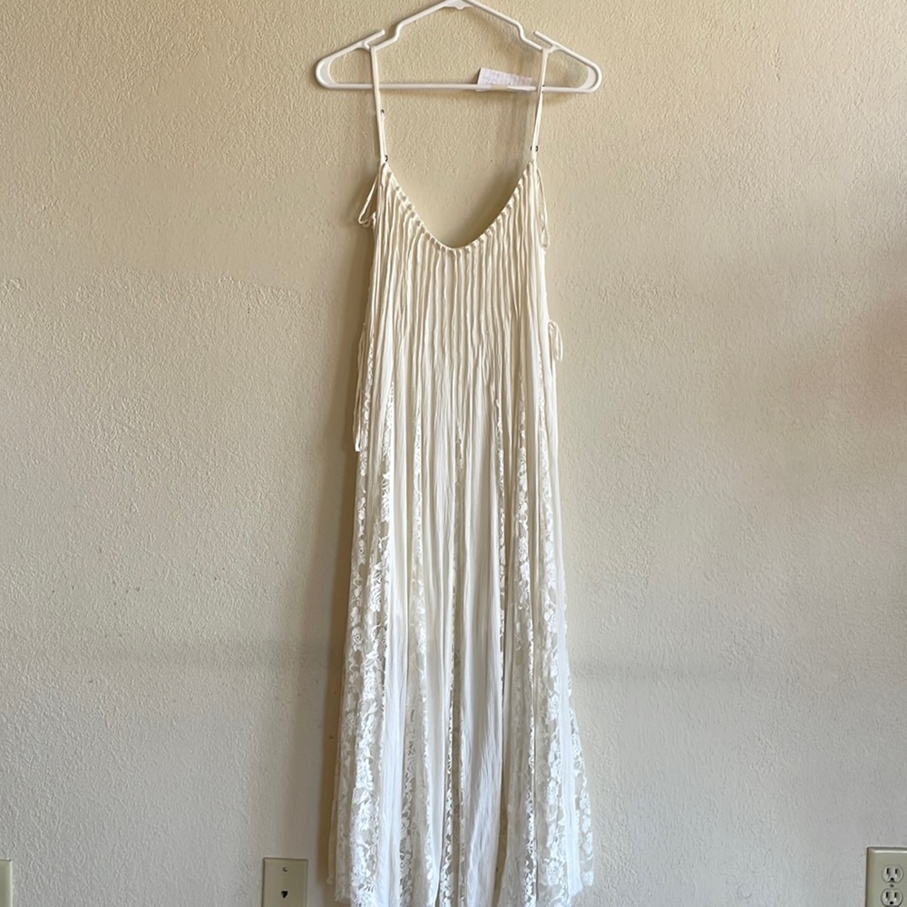 Free People Flowy White Dress